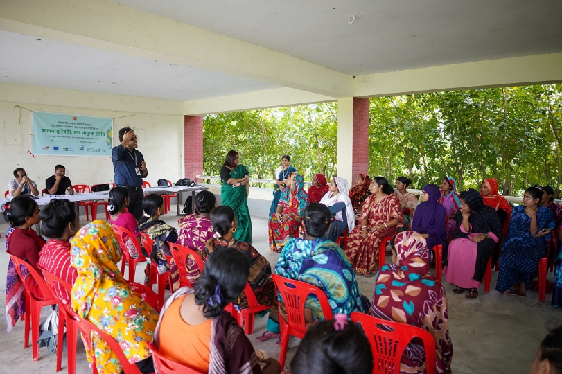 Mental health support for climate change victims